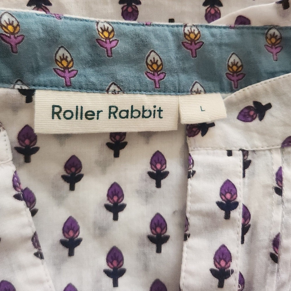 Roller Rabbit White . large shirt - Picture 7 of 9
